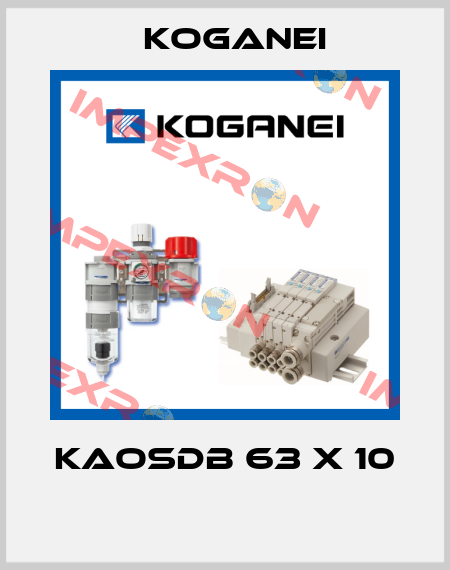 KAOSDB 63 X 10  Koganei