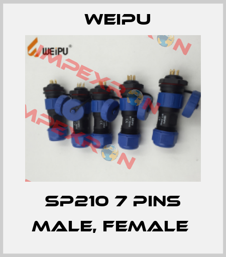 SP210 7 PINS MALE, FEMALE  Weipu