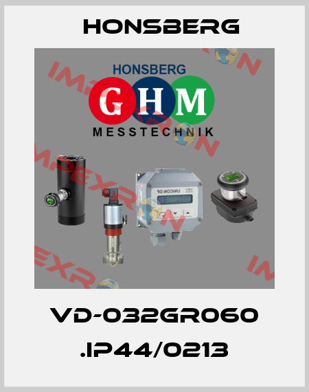 VD-032GR060 .IP44/0213 Honsberg