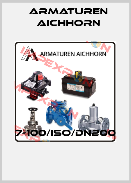 7-100/ISO/DN200   Armaturen Aichhorn