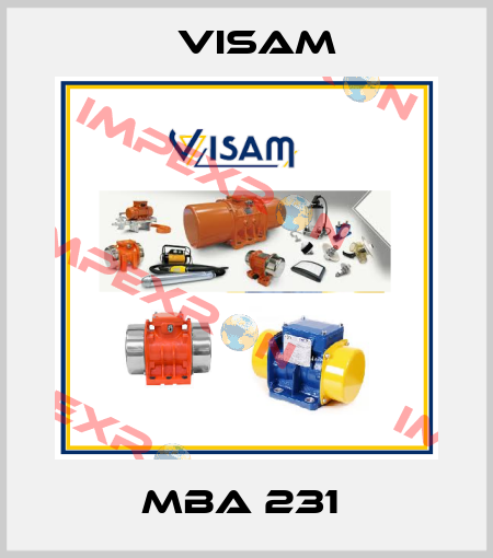 MBA 231  Visam