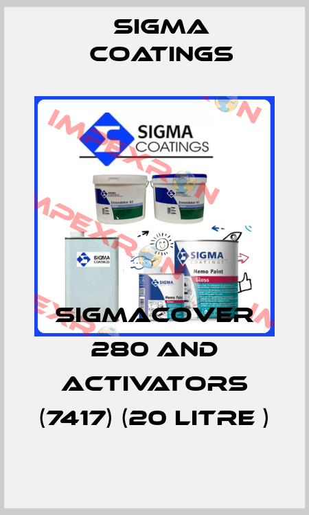 Sigmacover 280 and activators (7417) (20 Litre ) Sigma Coatings