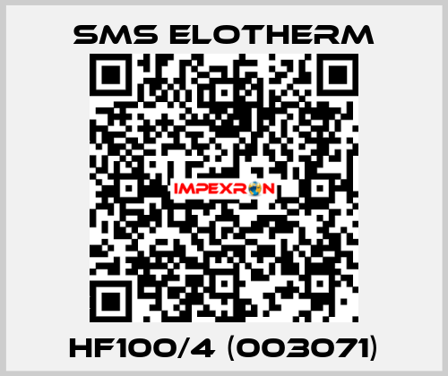 HF100/4 (003071) SMS Elotherm