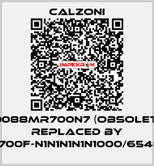 010088MR700N7 (obsolete - replaced by MR700F-N1N1N1N1N1000/65489)  CALZONI
