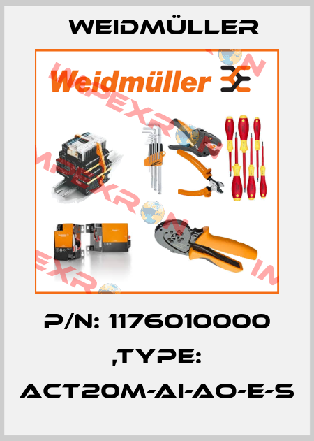 P/N: 1176010000 ,Type: ACT20M-AI-AO-E-S Weidmüller