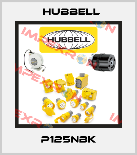 HUBW P125NBK  Hubbell