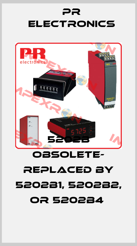 5202B OBSOLETE- REPLACED BY 5202B1, 5202B2, or 5202B4  Pr Electronics
