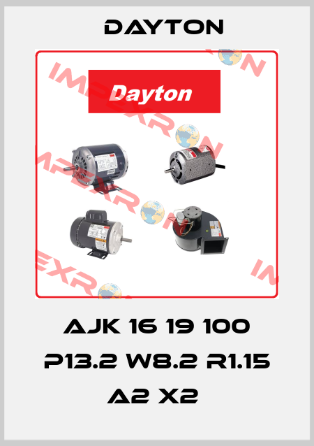 AJK 16 19 100 P13.2 W8.2 R1.15 A2 X2  DAYTON