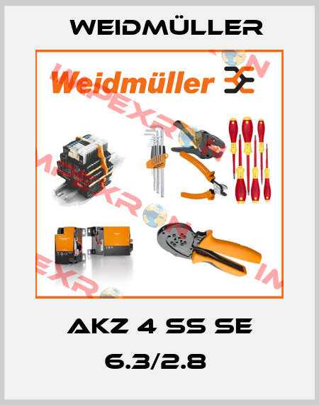 AKZ 4 SS SE 6.3/2.8  Weidmüller
