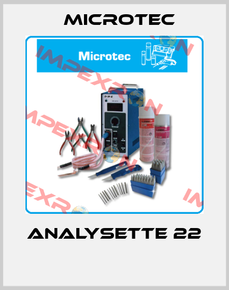 ANALYSETTE 22  Microtec