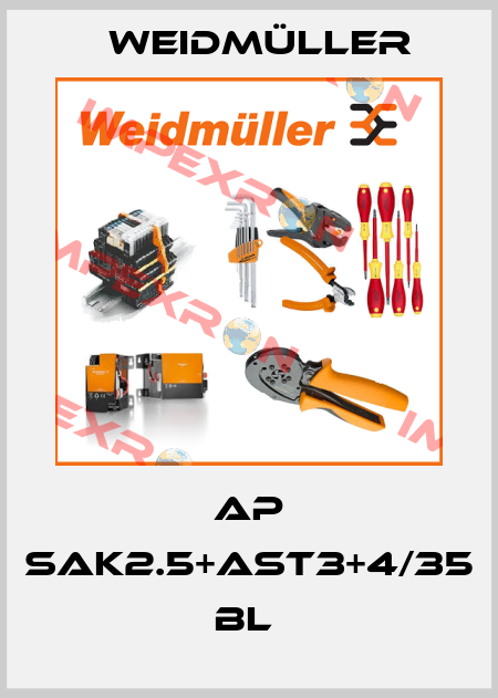 AP SAK2.5+AST3+4/35 BL  Weidmüller