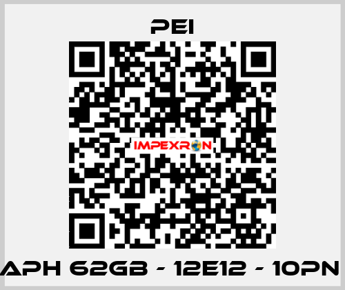 APH 62GB - 12E12 - 10PN  Pei