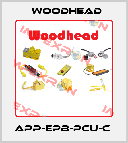 APP-EPB-PCU-C  Woodhead
