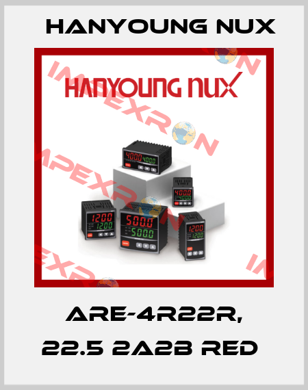 ARE-4R22R, 22.5 2A2B RED  HanYoung NUX