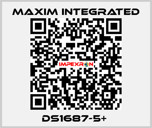 DS1687-5+  Maxim Integrated