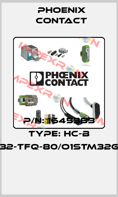 P/N: 1645383 Type: HC-B 32-TFQ-80/O1STM32G  Phoenix Contact