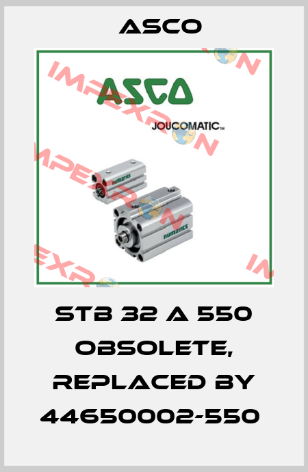 STB 32 A 550 obsolete, replaced by 44650002-550  Asco