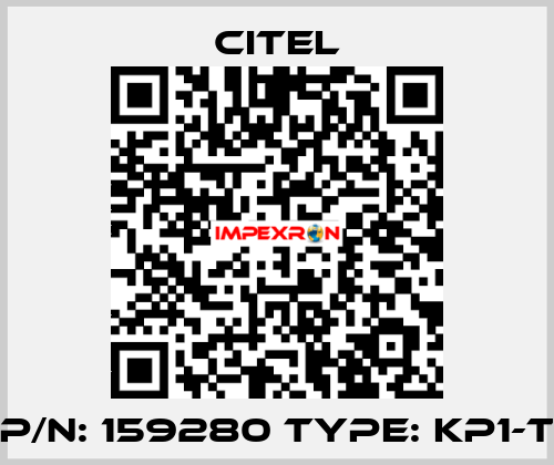 P/N: 159280 Type: KP1-T Citel