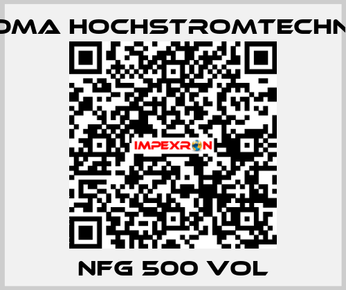 NFG 500 VOL HOMA Hochstromtechnik