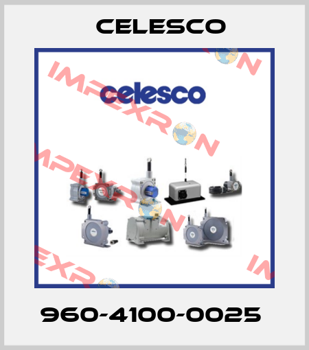 960-4100-0025  Celesco
