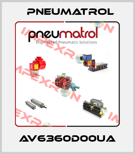 AV6360D00UA Pneumatrol