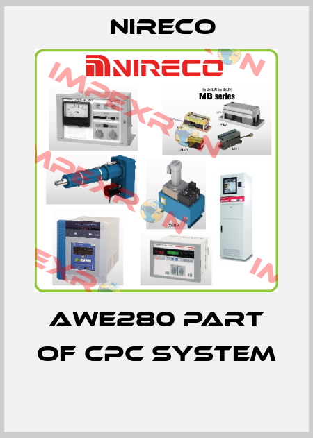 AWE280 part of CPC system  Nireco