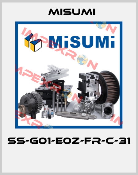 SS-G01-E0Z-FR-C-31  Misumi