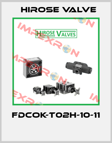 FDCOK-T02H-10-11  Hirose Valve