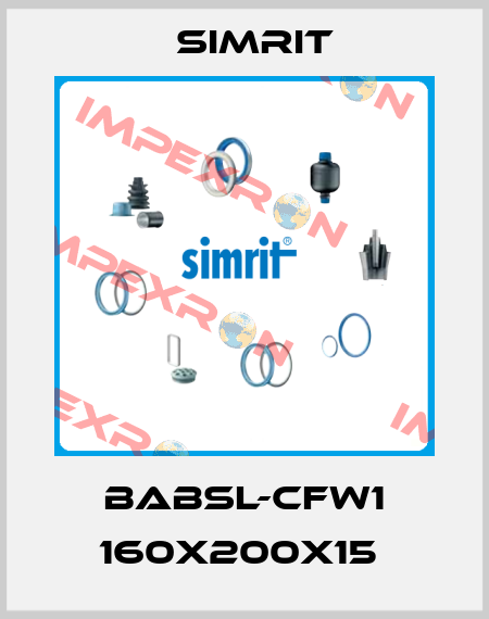 BABSL-CFW1 160X200X15  SIMRIT
