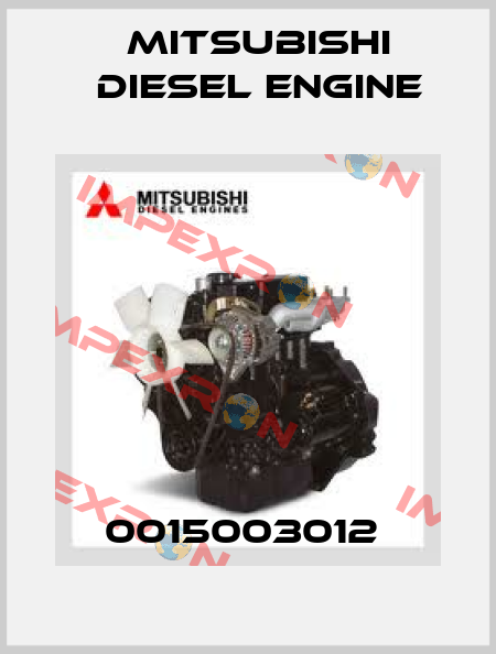 0015003012  Mitsubishi Diesel Engine