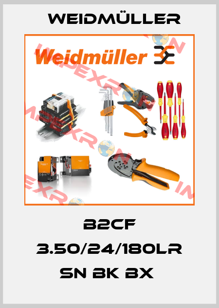 B2CF 3.50/24/180LR SN BK BX  Weidmüller