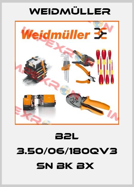 B2L 3.50/06/180QV3 SN BK BX  Weidmüller