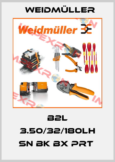 B2L 3.50/32/180LH SN BK BX PRT  Weidmüller