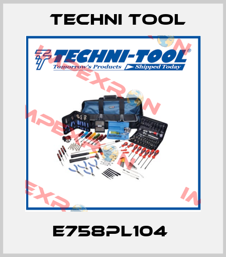 E758PL104  Techni Tool