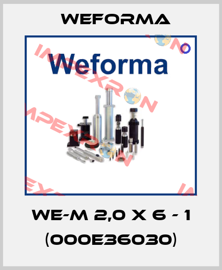 WE-M 2,0 x 6 - 1 (000E36030) Weforma