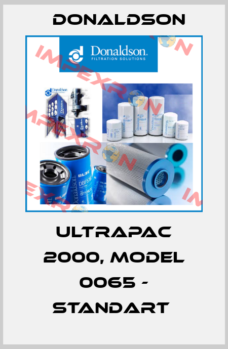 Ultrapac 2000, model 0065 - standart  Donaldson