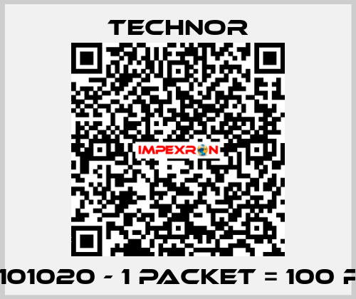 B141101020 - 1 packet = 100 pcs.  TECHNOR