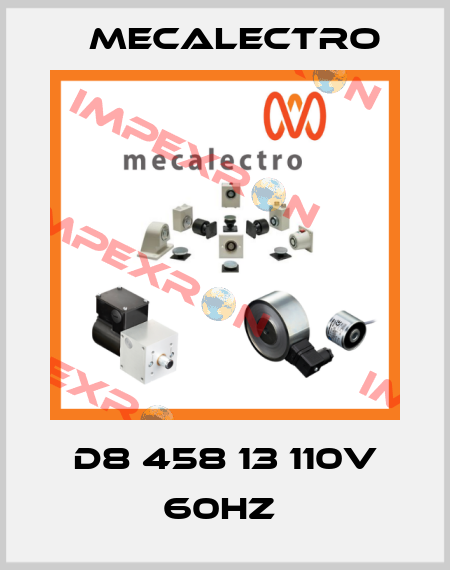 D8 458 13 110V 60HZ  Mecalectro