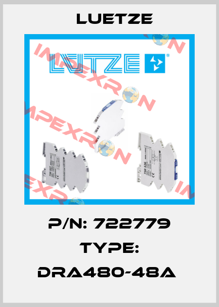P/N: 722779 Type: DRA480-48A  Luetze