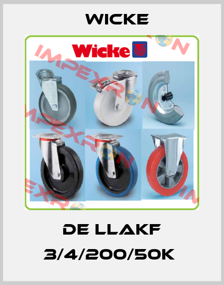 DE LLAKF 3/4/200/50K  Wicke