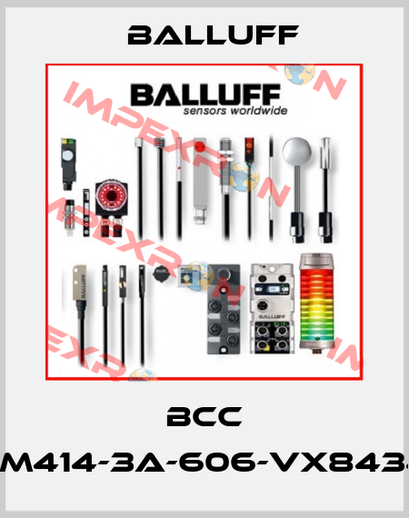 BCC M415-M414-3A-606-VX8434-030 Balluff