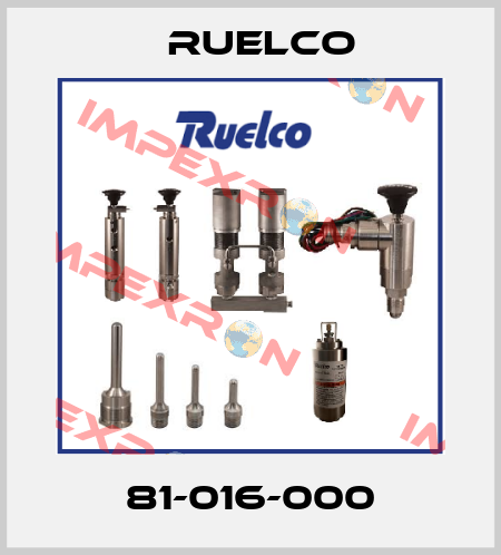 81-016-000 Ruelco