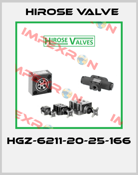 HGZ-6211-20-25-166  Hirose Valve