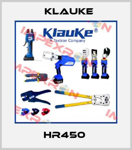 HR450  Klauke