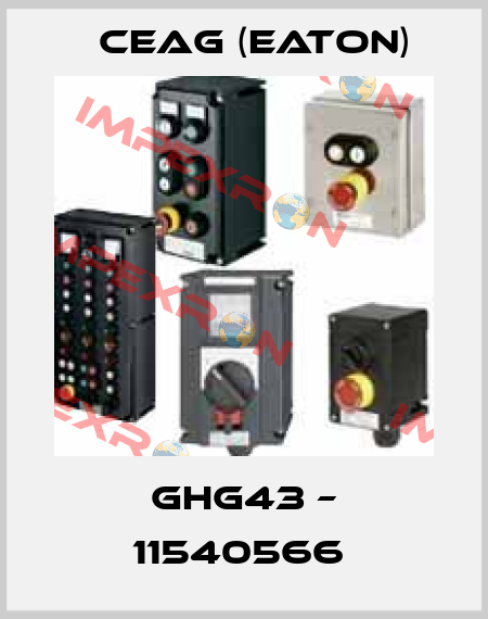GHG43 – 11540566  Ceag (Eaton)