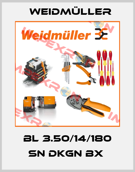 BL 3.50/14/180 SN DKGN BX  Weidmüller