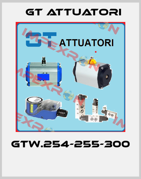 GTW.254-255-300  GT Attuatori