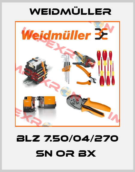 BLZ 7.50/04/270 SN OR BX  Weidmüller