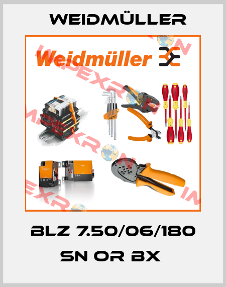 BLZ 7.50/06/180 SN OR BX  Weidmüller