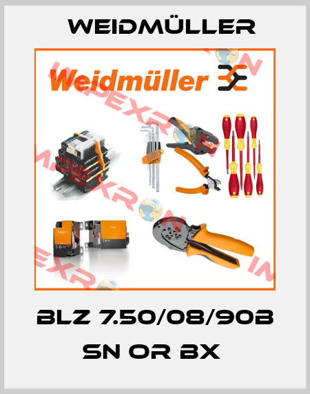 BLZ 7.50/08/90B SN OR BX  Weidmüller